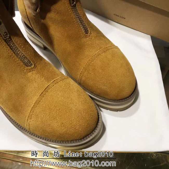 UGG 2018新款 獨家爆款 拉鏈翻毛 時尚保暖 雪地靴 QZS2619
